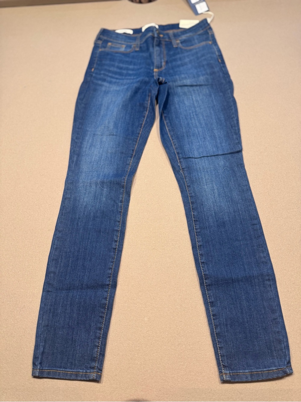 Universal Thread Mid Rise Skinny Dark Blue